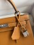 Hermes Kelly Sellier 25 Handmade Bag In Toffee Epsom Calfskin