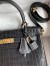 Hermes Kelly Retourne 25 Handmade Bag In Black Crocodile Niloticus Matte Skin