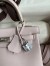 Hermes Kelly Retourne 25 Handmade Bag In Mauve Pale Swift Calfskin