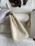 Hermes Kelly Retourne 25 Handmade Bag In Nata Swift Calfskin