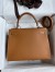 Hermes Kelly Sellier 28 Handmade Bag In Gold Epsom Calfskin