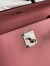 Hermes Kelly Sellier 28 Handmade Bag In Rose Confetti Epsom Calfskin