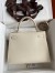Hermes Kelly Sellier 28 Handmade Bag In Craie Evercolor Calfskin