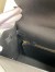 Hermes Kelly Sellier 32 Handmade Bag In Black Epsom Calfskin