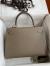 Hermes Kelly Sellier 32 Handmade Bag In Taupe Epsom Calfskin