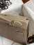 Hermes Kelly Sellier 32 Handmade Bag In Taupe Epsom Calfskin