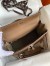 Hermes Kelly Lakis 32 Handmade Bag In Taupe Swift Calfskin