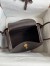 Hermes Lindy 26 Handmade Bag In Ebene Clemence Leather