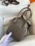 Hermes Lindy 26 Handmade Bag In Etain Clemence Leather
