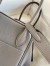 Hermes Lindy 26 Handmade Bag In Etain Clemence Leather