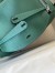 Hermes Lindy 26 Handmade Bag In Malachite Clemence Leather