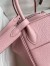 Hermes Lindy 26 Handmade Bag In Rose Sakura Clemence Leather 