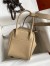 Hermes Lindy 26 Handmade Bag In Trench Clemence Leather 