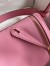 Hermes Lindy 26 Handmade Bag In Rose Confetti Swift Calfskin