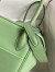 Hermes Lindy 26 Handmade Bag In Vert Cypres Swift Calfskin