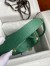 Hermes Lindy 30 Handmade Bag In Malachite Clemence Leather 