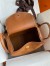 Hermes Lindy 30 Handmade Bag In Gold Doblis Suede Calfskin