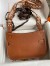 Hermes Jypsiere Mini Handmade Bag In Gold Evercolor Calfskin