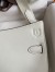 Hermes Jypsiere Mini Handmade Bag In Beton Swift Calfskin