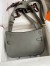 Hermes Jypsiere Mini Handmade Bag In Gris Meyer Swift Calfskin