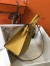 Hermes Kelly 25cm Sellier Bag In Yellow Epsom Leather