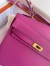Hermes Kelly En Desordre 20 Handmade Bag in Magnolia Epsom Calfskin