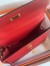 Hermes Kelly En Desordre 20 Handmade Bag in Red Epsom Calfskin