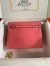 Hermes Kelly Danse II Handmade Bag In Rose Lipstick Evercolor Calfskin