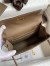 Hermes Kelly Danse II Handmade Bag In Taupe Evercolor Calfskin