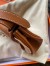 Hermès Kelly Moove Handmade Bag in Gold Swift Calfskin 