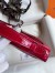 Hermes Kelly Pochette Handmade Bag In Rose Extreme Shiny Alligator Leather