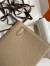 Hermes Kelly Pochette Handmade Bag In Trench Epsom Calfskin