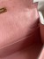 Hermes Kelly Pochette Handmade Bag In Terre Cuite Ostrich Leather