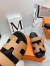Hermes Men's Chypre Sandals in Brown Calfskin