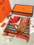 Hermes Noisette Fantaisie d'Etriers Shawl 140 