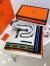 Hermes Blanc Lettres Equestres Shawl 140