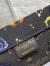Dior Medium Book Tote Bag In Black Pixel Zodiac Embroidery