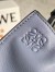 Loewe Flamenco Mini Clutch In Atlantic Blue Nappa Leather