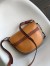 Loewe Small Gate Bag In Amber/Grey Soft Calfskin