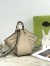 Loewe Mini Hammock Drawstring Bag In Sand Calfskin