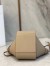 Loewe Mini Hammock Drawstring Bag In Sand Leather
