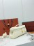 Loro Piana Extra Softy L33 Bag in White Grained Leather