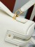 Loro Piana Extra Softy L33 Bag in White Grained Leather