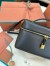 Loro Piana Extra Bag L27 in Black Smooth Calfskin