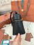 Loro Piana Extra Bag L27 in Black Smooth Calfskin
