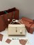 Loro Piana Extra Bag L27 in Cream Grained Calfskin