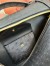 Loro Piana Extra Bag L27 in Black Ostrich Embossed Leather