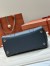 Loro Piana Loom L32 Bag in Navy Blue Grained Leather