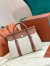 Loro Piana Loom L32 Bag in Canvas with Caramel Leather