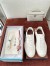 Loro Piana Women's Tennis Walk Sneakers in White Calfskin